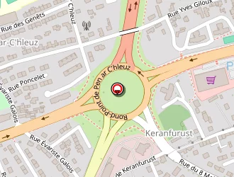 Carte de Europcar à Brest