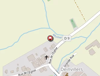 Carte de Du Jardin (earl) à Deinvillers