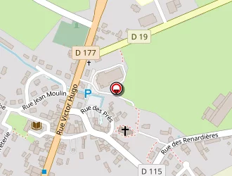 Carte de Agence Postale à Landéan