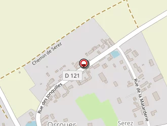 Carte de Prim'services à Orrouer