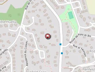 Carte de Quiniou Louis à Bohars