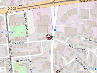 Carte de Bingue Charlotte à Brest