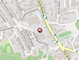 Carte de La Maison Du Théâtre à Brest