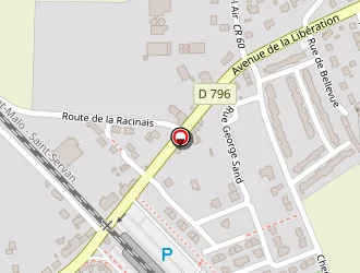 Carte de Combourg Paysage à Combourg