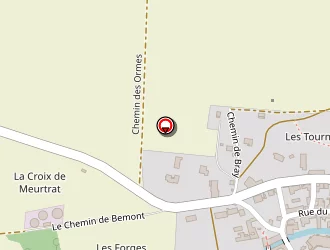 Carte de Agence Postale à Traînel