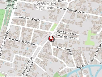 Carte de Claudine Fritsch à Erstein