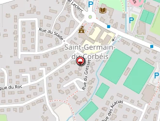 Carte de Mangeas Hervé à Saint-germain-du-corbéis