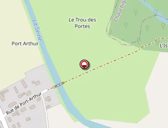 Carte de Herluison Eric à Savières