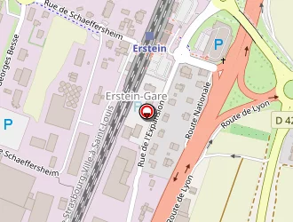 Carte de Opcalim à Erstein