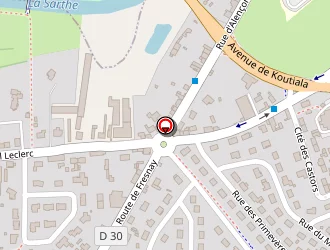 Carte de Anider à Saint-germain-du-corbéis