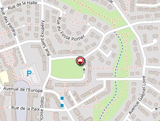 Carte de Ecole Maternelle à Coudray (le)