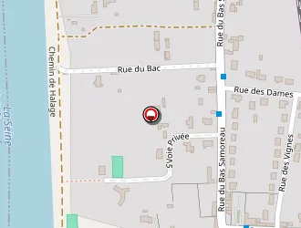 Carte de Grange Aux Dimes à Samoreau