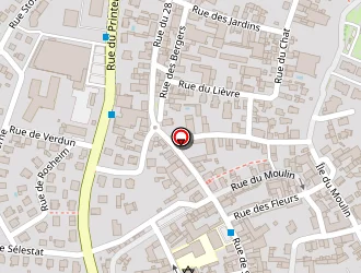 Carte de Société Générale à Erstein