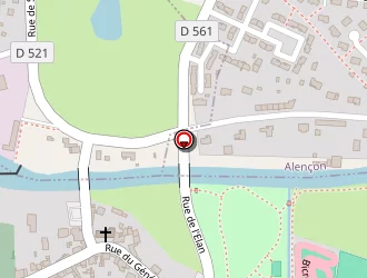 Carte de La Poste à Saint-germain-du-corbéis