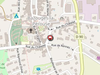 Carte de Desilles Laurence à Bazouges-la-pérouse