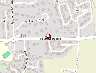 Carte de Vigouroux Anne (et Jacques) à Guilers