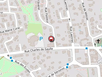 Carte de La Poste à Guilers