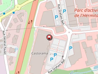 Carte de Castorama à Brest