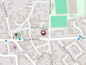 Carte de Pressing Des Bleuets à Guilers