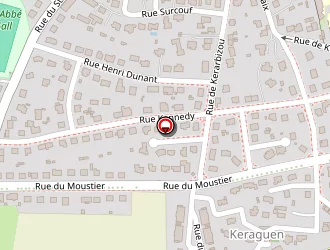 Carte de Le Bras Pascal à Saint-renan