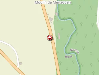 Carte de Pisciculture De Menaouen à Ploudiry