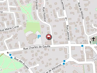 Carte de Pharmacie Thomas à Guilers