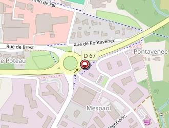 Carte de Petton à Saint-renan