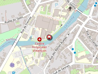 Carte de Centre Maternel à Alençon