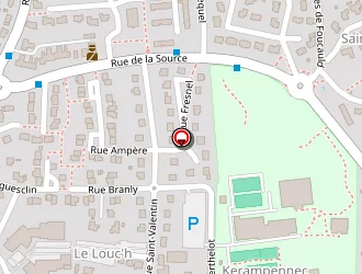 Carte de Salle De Spectacle à Guilers