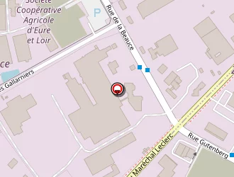 Carte de Sym Fun Bike Concessionnaire à Lucé