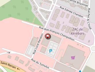 Carte de Mc Donald's Evag à Guilers