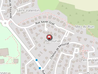 Carte de Carn Béatrice à Guilers