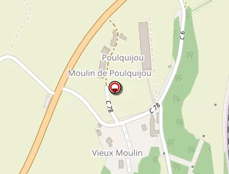 Carte de Salaun Luc à Dirinon