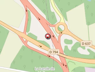 Carte de B.h.r. à Pleugueneuc