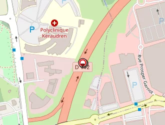 Carte de Kesago à Brest