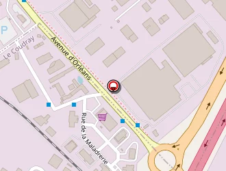 Carte de Eurofeu Technologies à Chartres