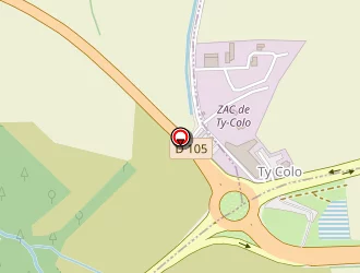 Carte de Salaun Bâtiment à Milizac