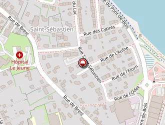 Carte de Hamel Daniel à Saint-renan