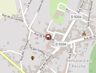 Carte de Denis Marc à Rémalard