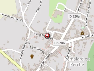 Carte de Palas Kebab à Rémalard