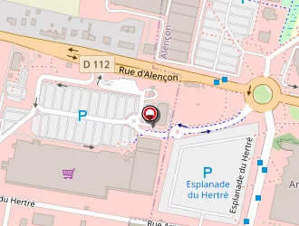 Carte de Seml Le Mans Evènement à Alençon