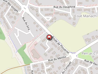 Carte de Trans'iroise à Saint-renan