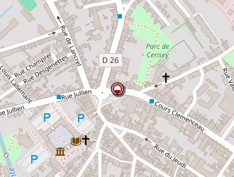 Carte de Institut Manith à Alençon