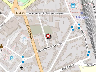 Carte de Au Point D'alençon à Alençon