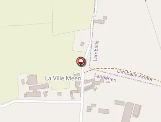 Carte de Baron Heurtault à Landéhen