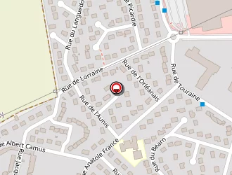 Carte de Ecole Maternelle De La Vallée Loiseau à Lucé