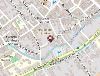 Carte de Alcooliques Anonymes à Étampes