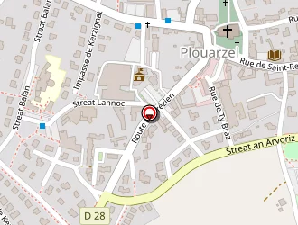 Carte de Le Dorlan à Plouarzel