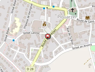 Carte de Le Salon à Plouarzel