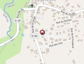 Carte de Bazire Frank à Lamballe